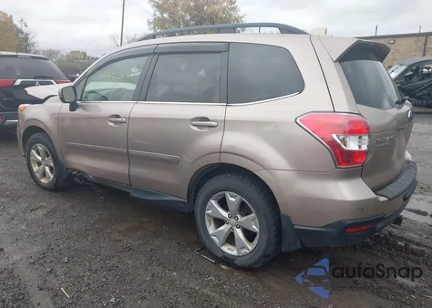 2016 Subaru Forester 2.5I Limited from USA, damaged, VIN JF2SJARCXGH539909